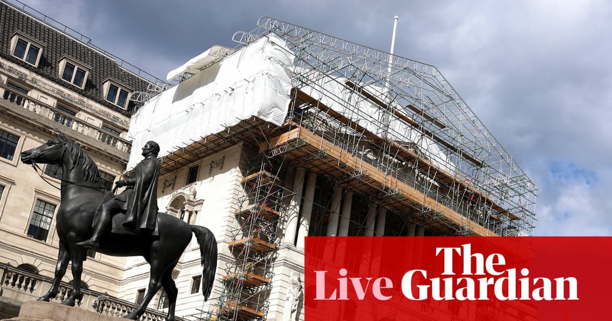 Bank of England expected to slow bond-selling programme and hold interest rates today – business live